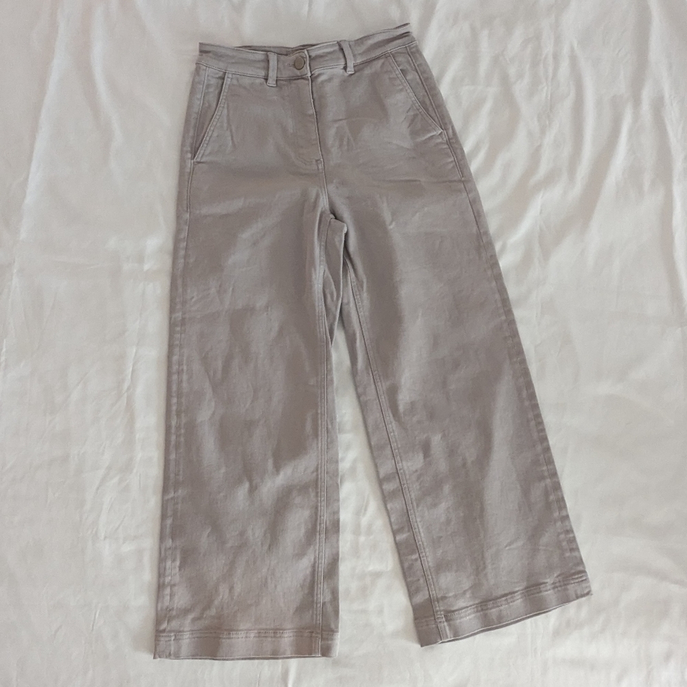Everlane Wide Leg Crop Pant 4